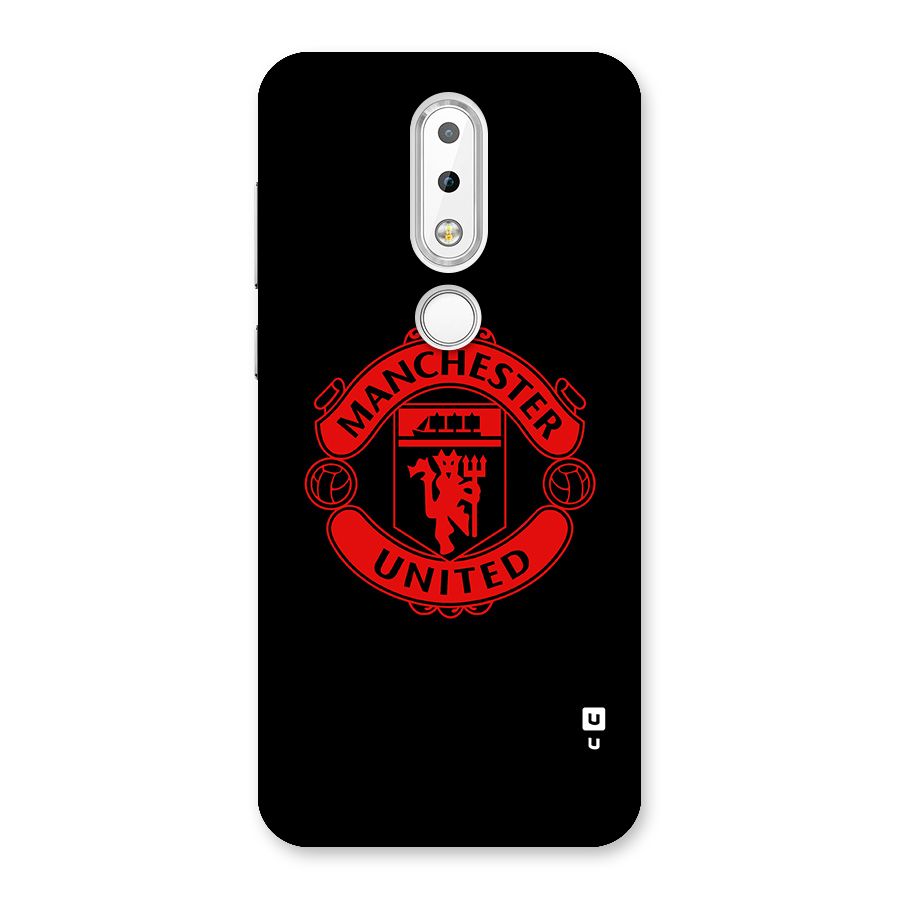 Bold Mancheter United Back Case for Nokia 6.1 Plus