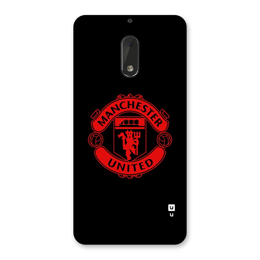 Bold Mancheter United Back Case for Nokia 6