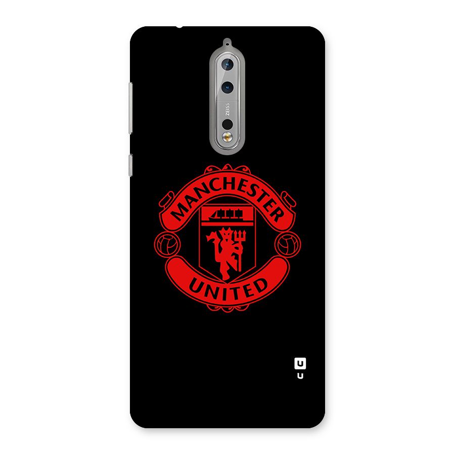 Bold Mancheter United Back Case for Nokia 8