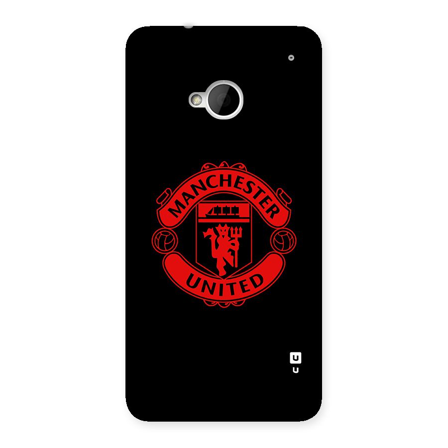 Bold Mancheter United Back Case for One M7 (Single Sim)