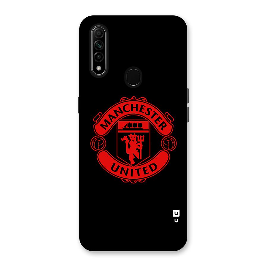 Bold Mancheter United Back Case for Oppo A31