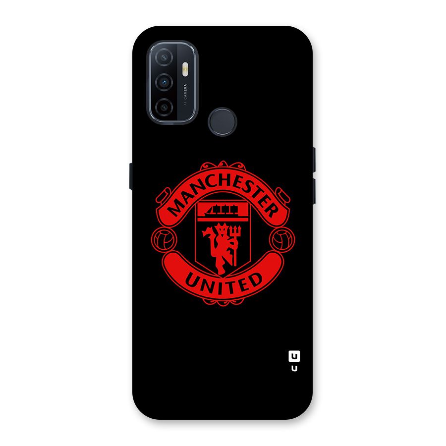 Bold Mancheter United Back Case for Oppo A32