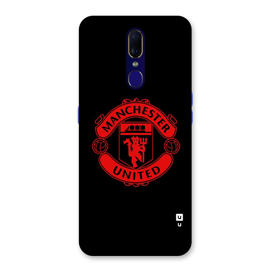 Bold Mancheter United Back Case for Oppo A9