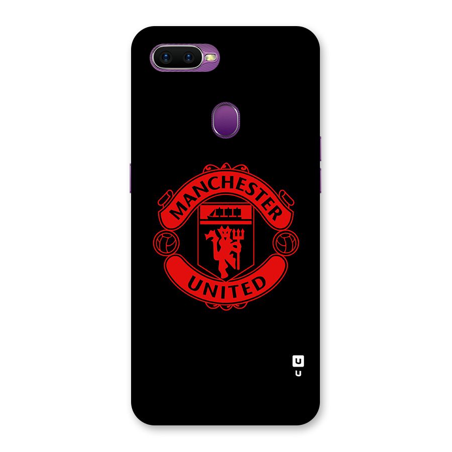 Bold Mancheter United Back Case for Oppo F9