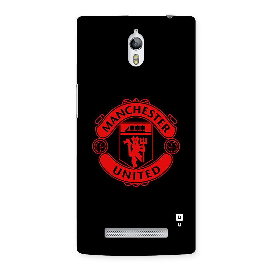 Bold Mancheter United Back Case for Oppo Find 7