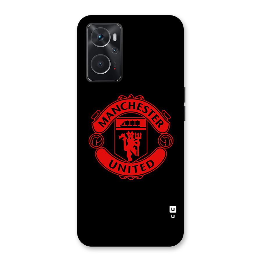 Bold Mancheter United Back Case for Oppo K10 4G