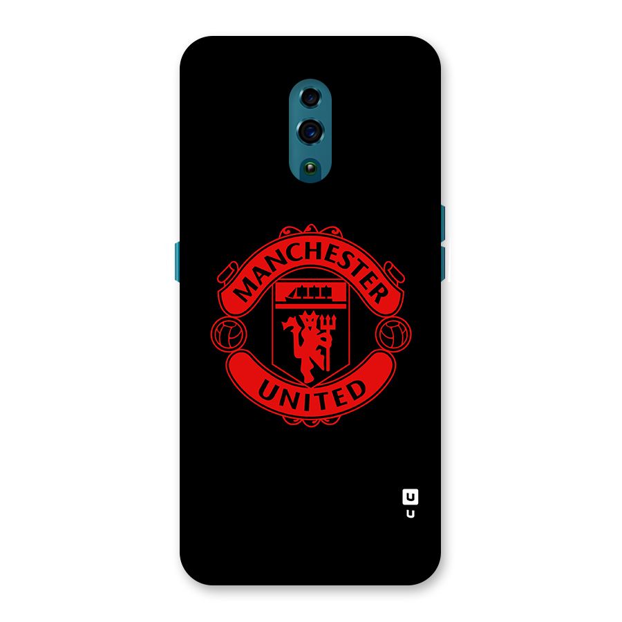 Bold Mancheter United Back Case for Oppo Reno