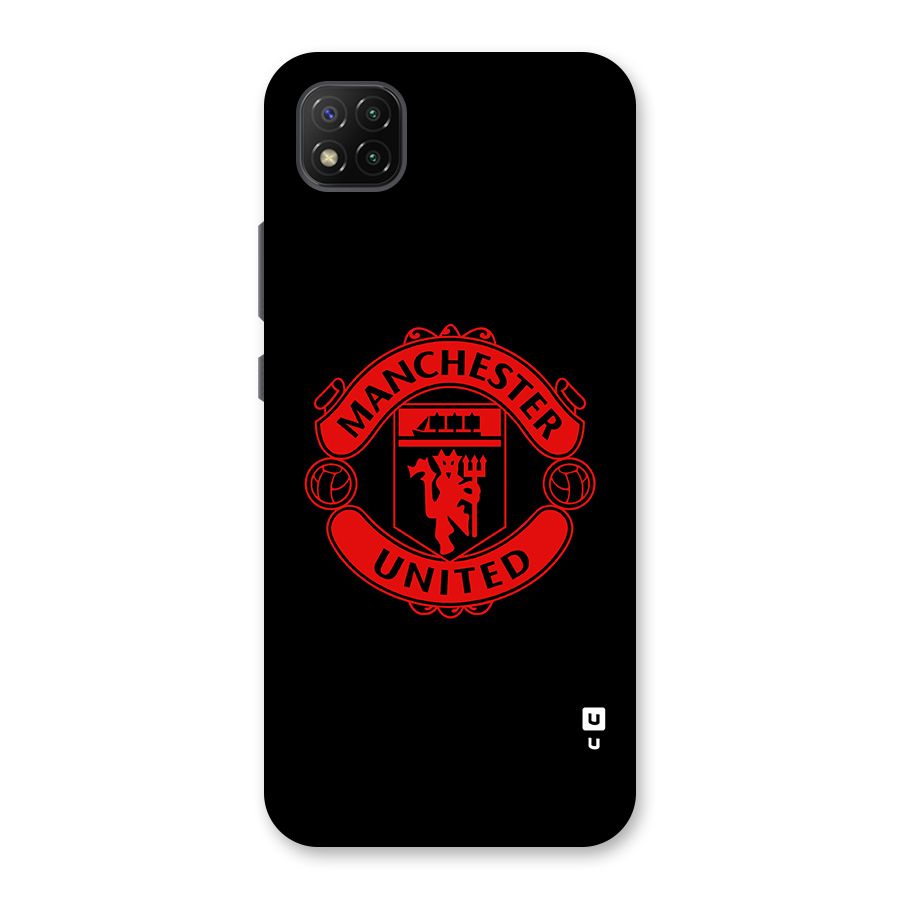 Bold Mancheter United Back Case for Poco C3