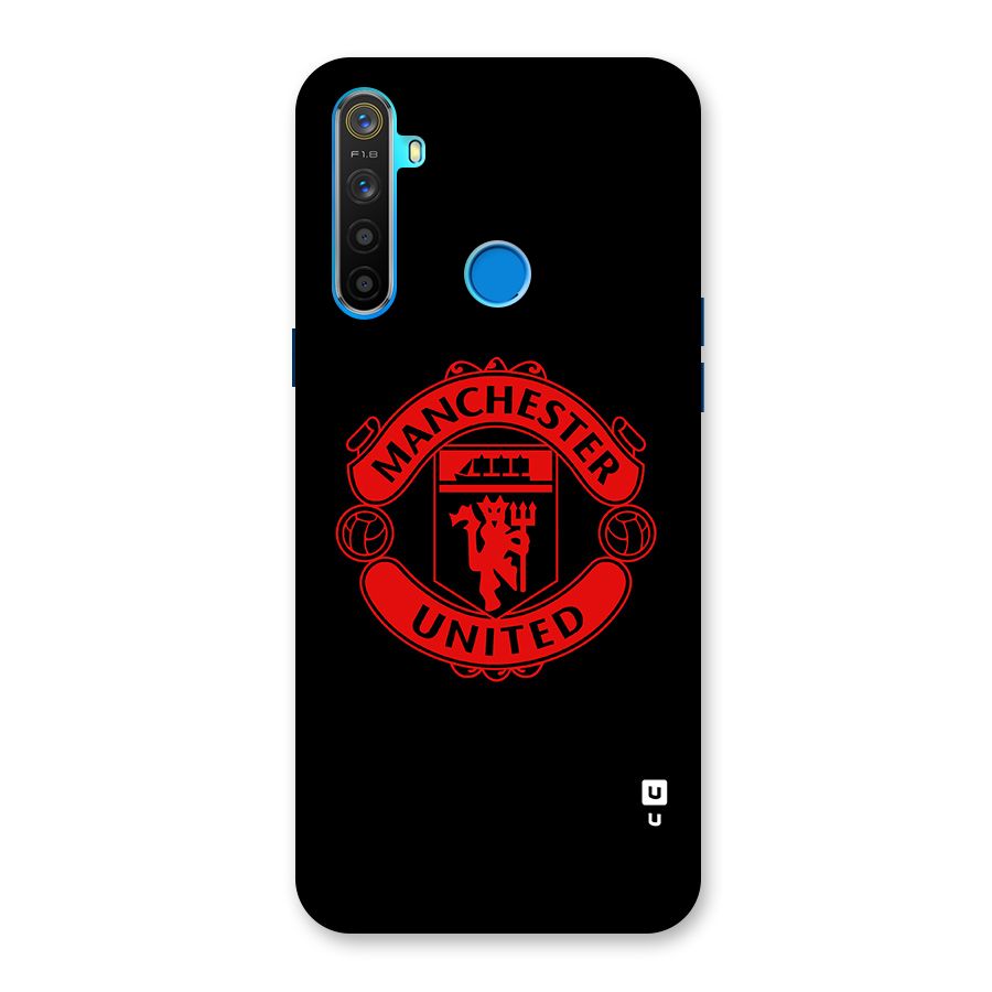 Bold Mancheter United Back Case for Realme 5