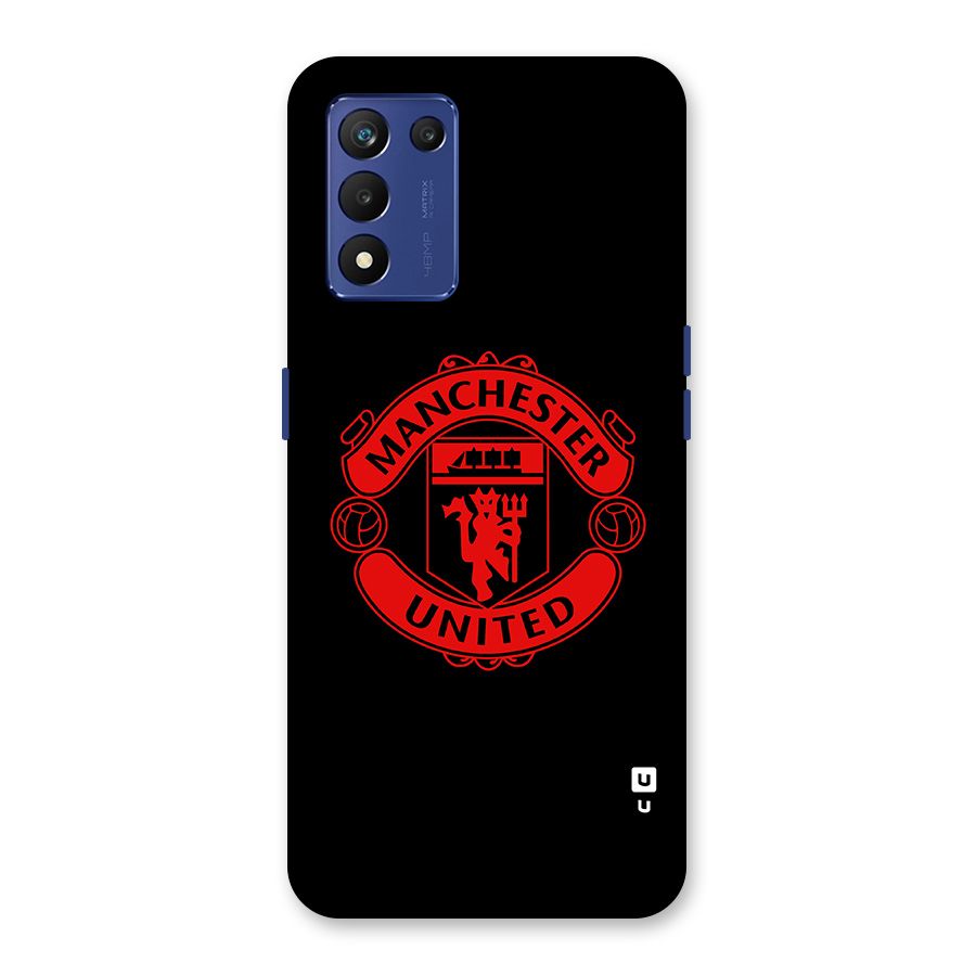 Bold Mancheter United Glass Back Case for Realme 9 5G Speed