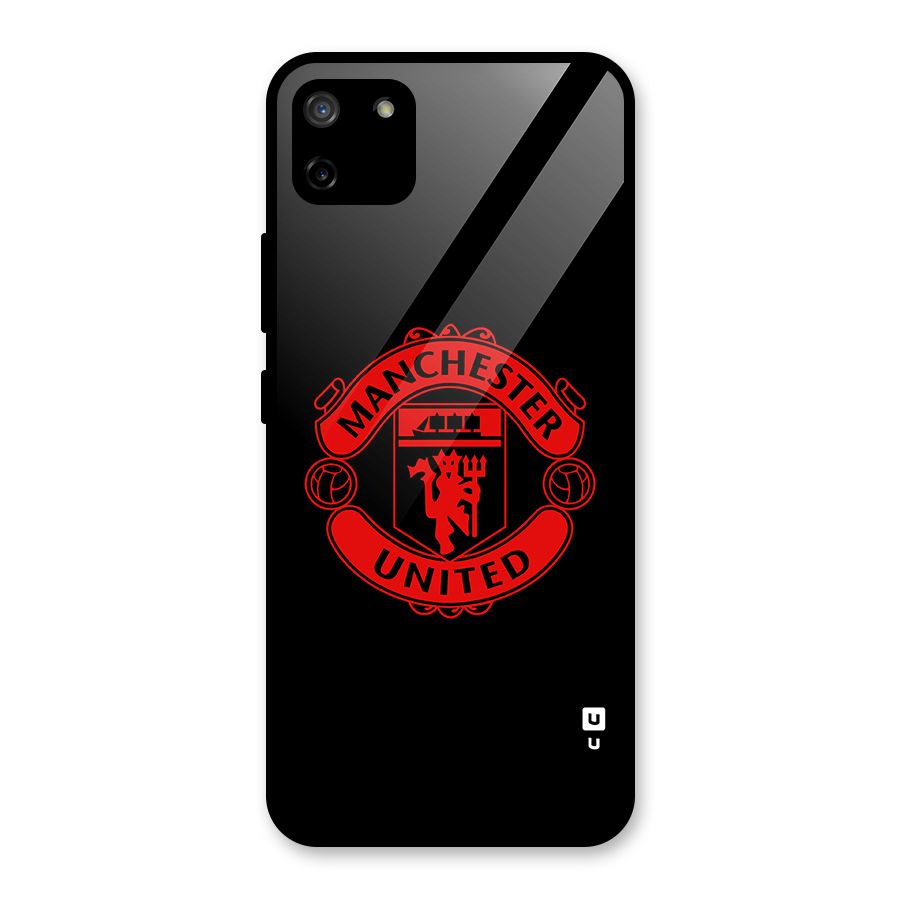Bold Mancheter United Glass Back Case for Realme C11