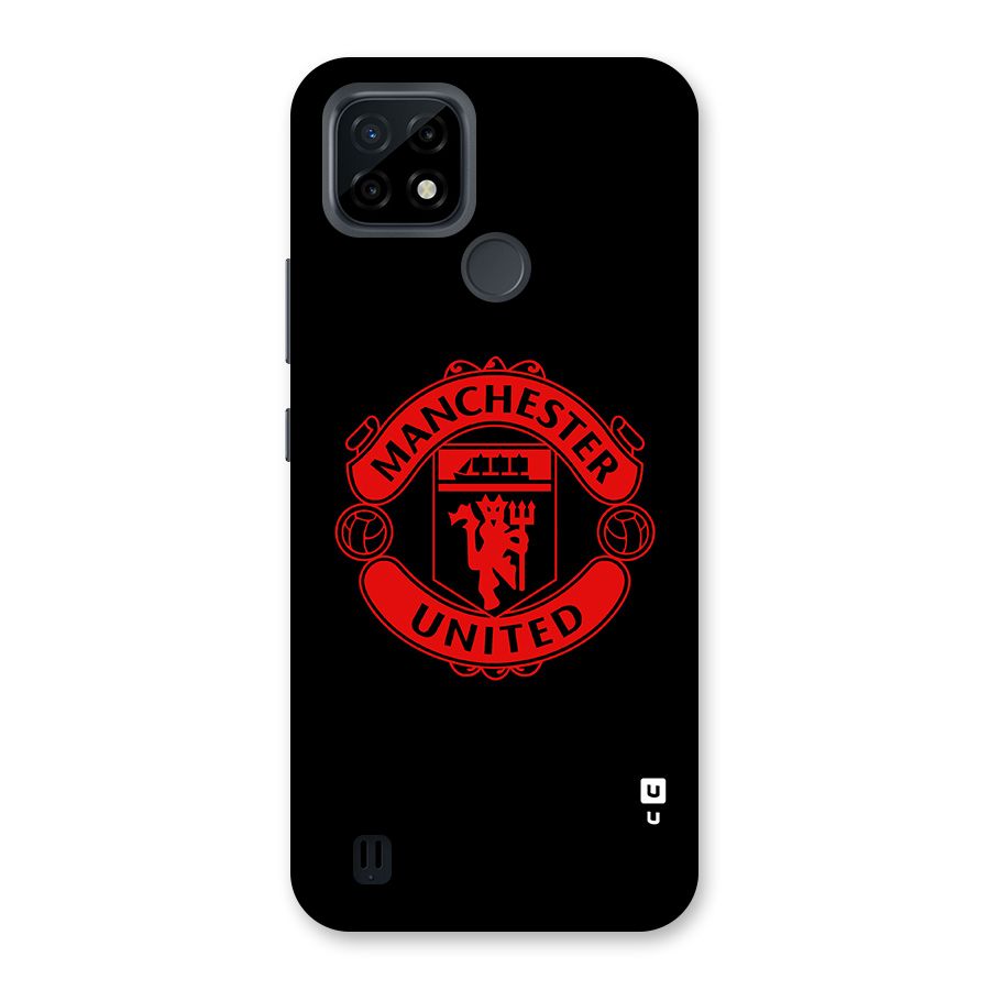 Bold Mancheter United Back Case for Realme C21