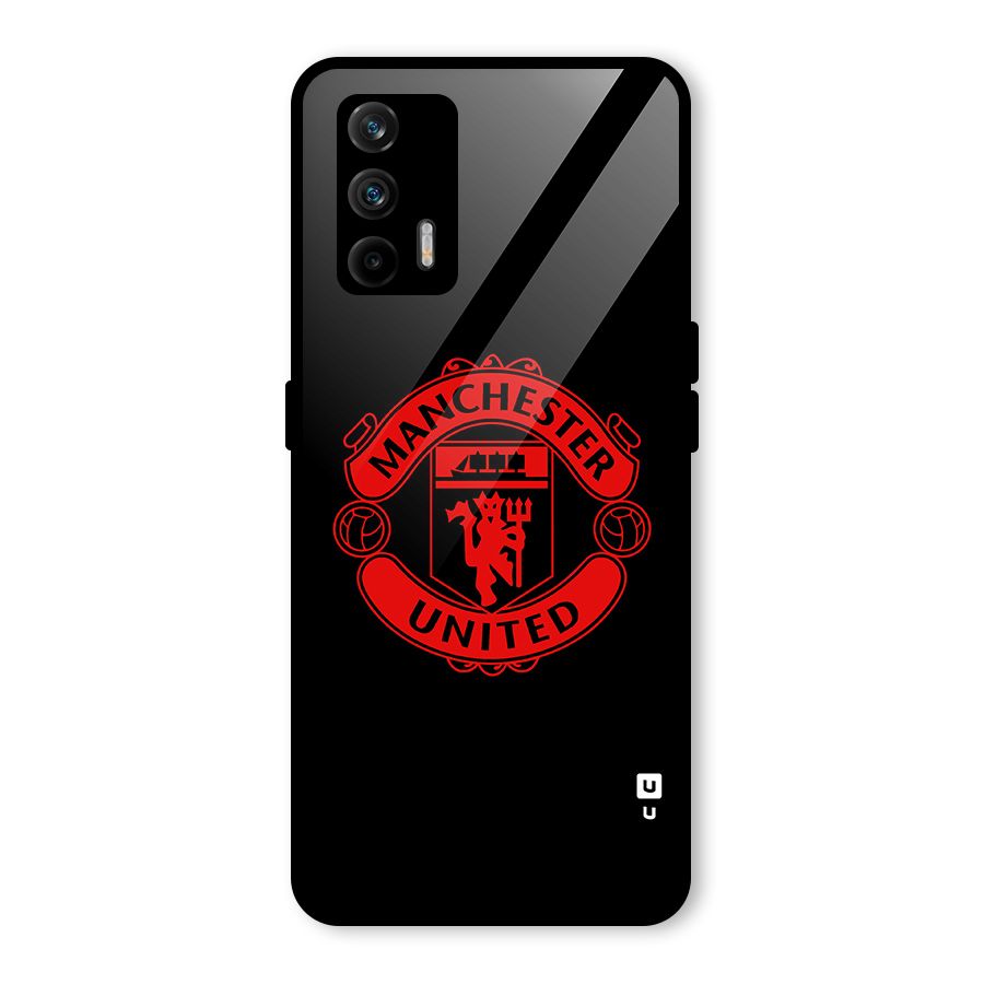 Bold Mancheter United Glass Back Case for Realme GT 5G
