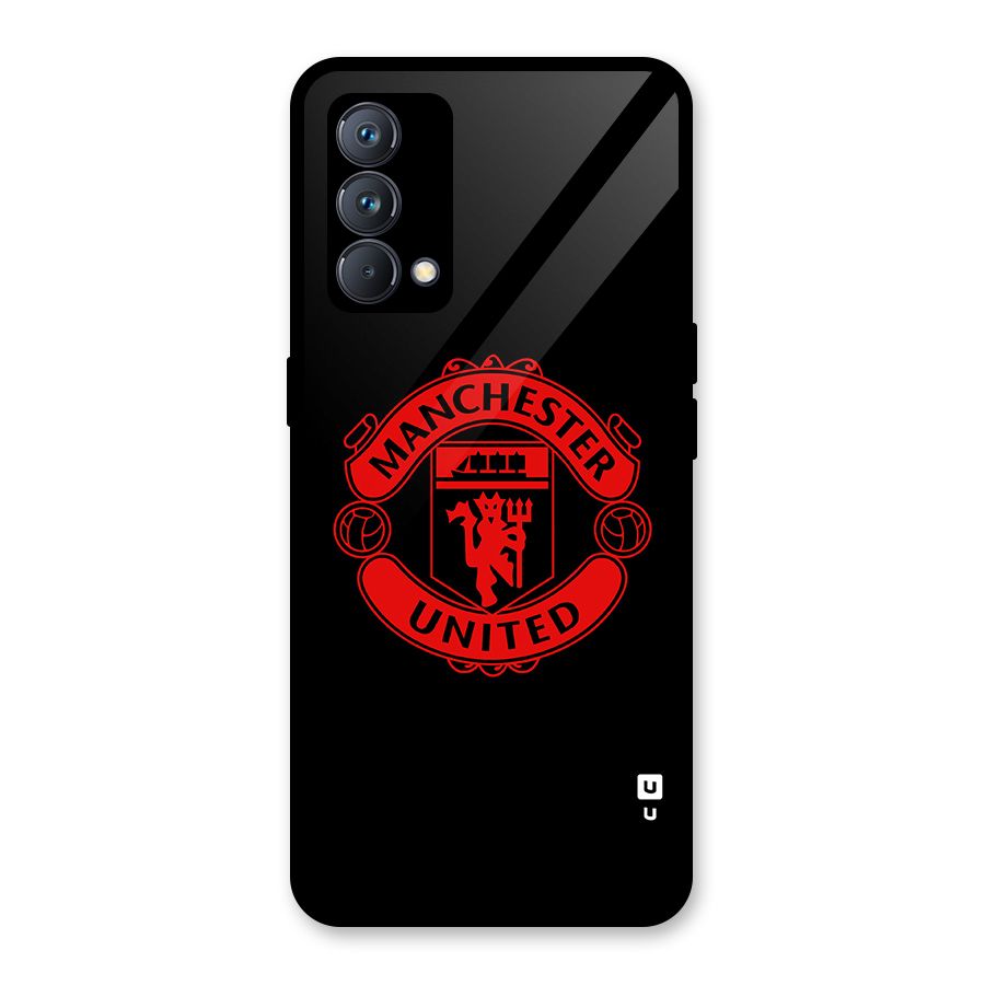 Bold Mancheter United Glass Back Case for Realme GT Master Edition