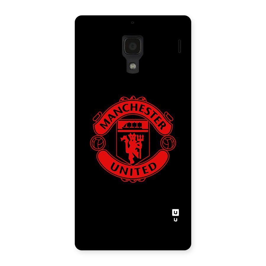 Bold Mancheter United Back Case for Redmi 1s