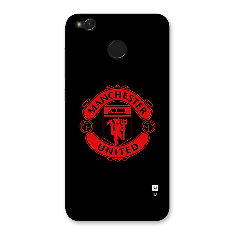 Bold Mancheter United Back Case for Redmi 4