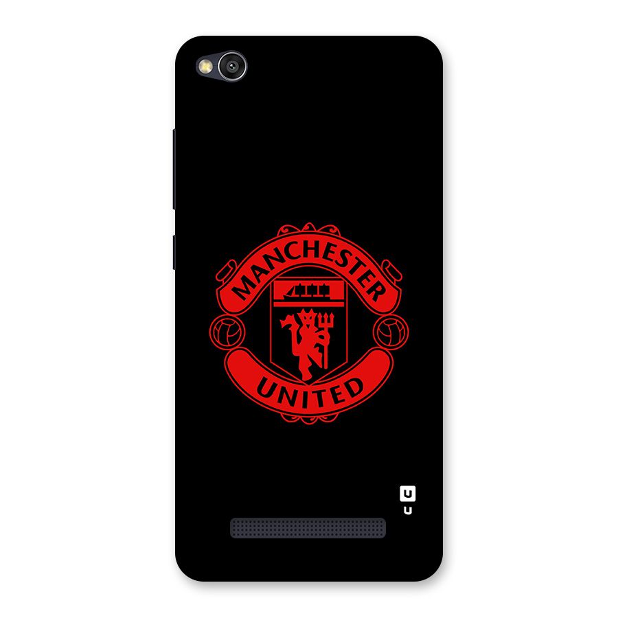 Bold Mancheter United Back Case for Redmi 4A