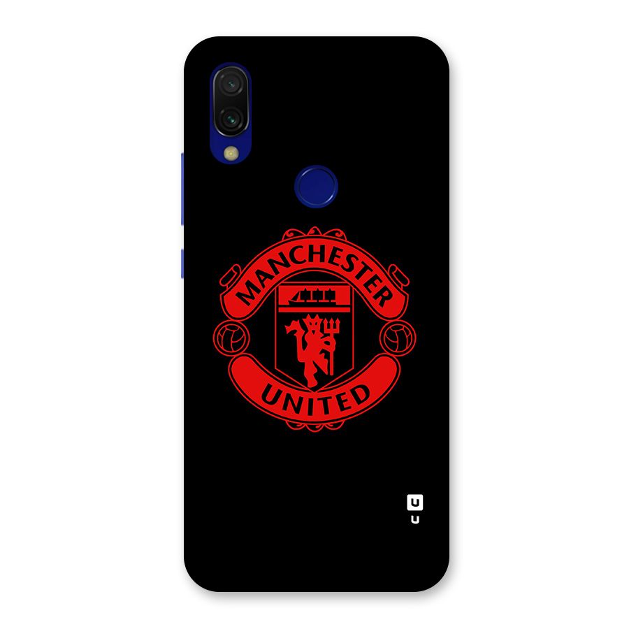 Bold Mancheter United Back Case for Redmi 7