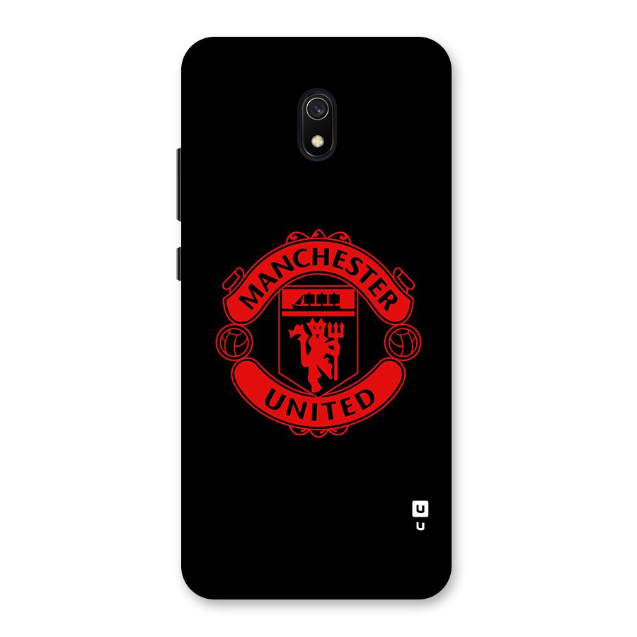 Bold Mancheter United Back Case for Redmi 8A