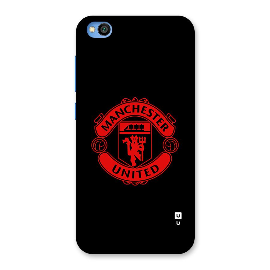 Bold Mancheter United Back Case for Redmi Go