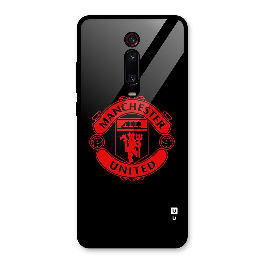Bold Mancheter United Glass Back Case for Redmi K20