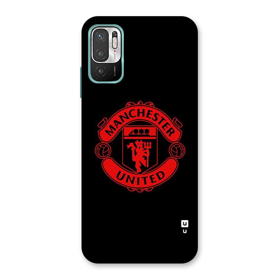 Bold Mancheter United Back Case for Redmi Note 10T 5G