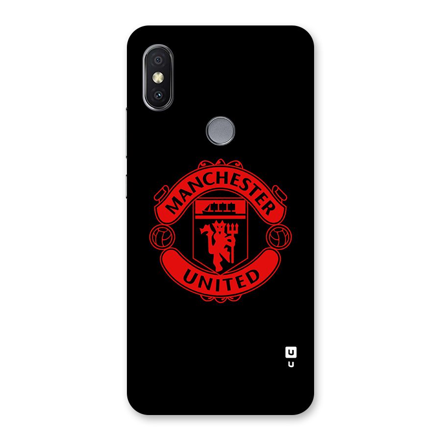 Bold Mancheter United Back Case for Redmi Y2