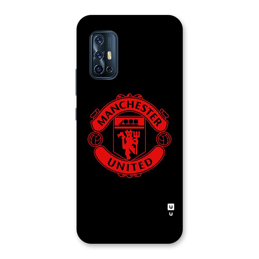 Bold Mancheter United Back Case for Vivo V17
