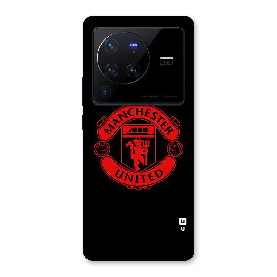 Bold Mancheter United Back Case for Vivo X80 Pro