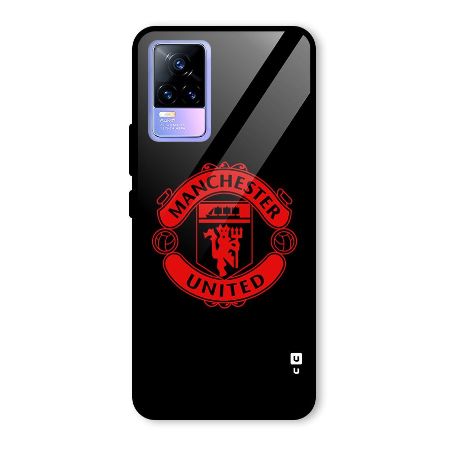 Bold Mancheter United Glass Back Case for Vivo Y73