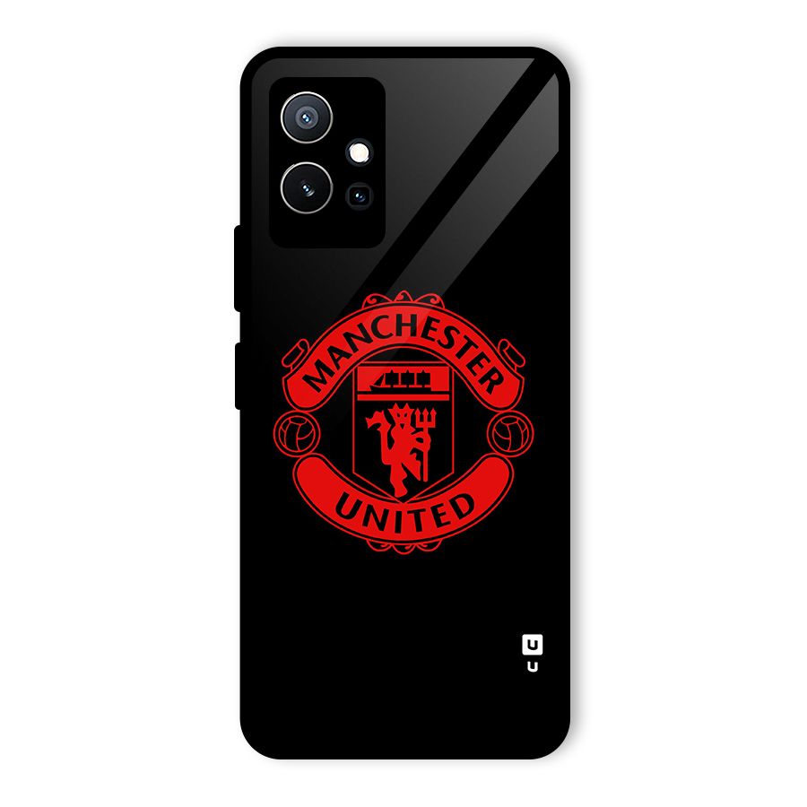 Bold Mancheter United Glass Back Case for Vivo Y75 5G