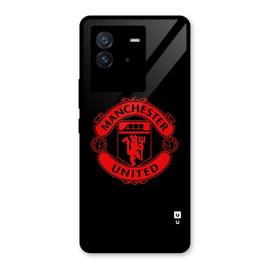 Bold Mancheter United Glass Back Case for Vivo iQOO Neo 6 5G