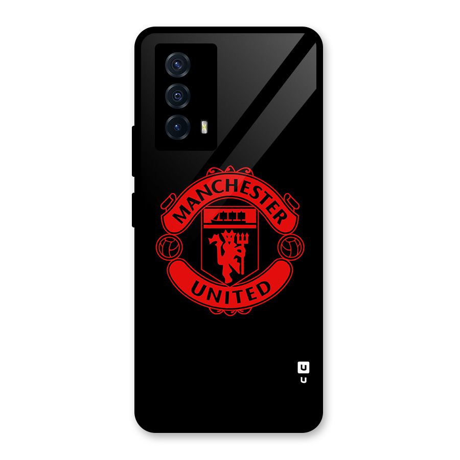 Bold Mancheter United Glass Back Case for Vivo iQOO Z5