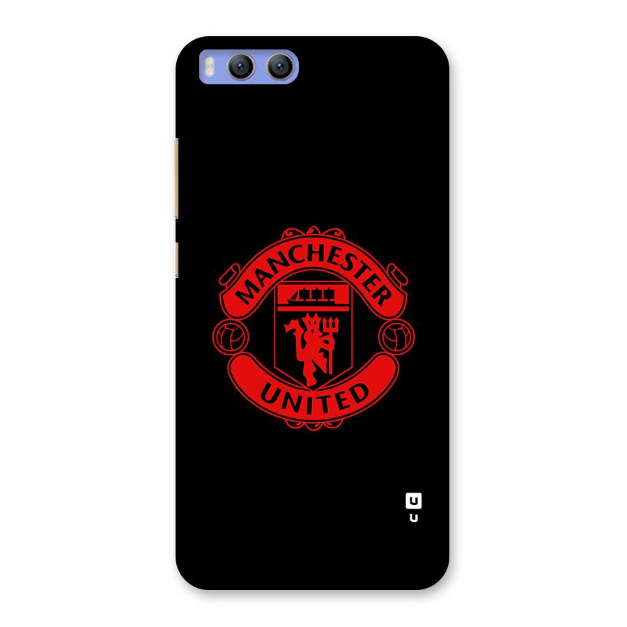 Bold Mancheter United Back Case for Xiaomi Mi 6