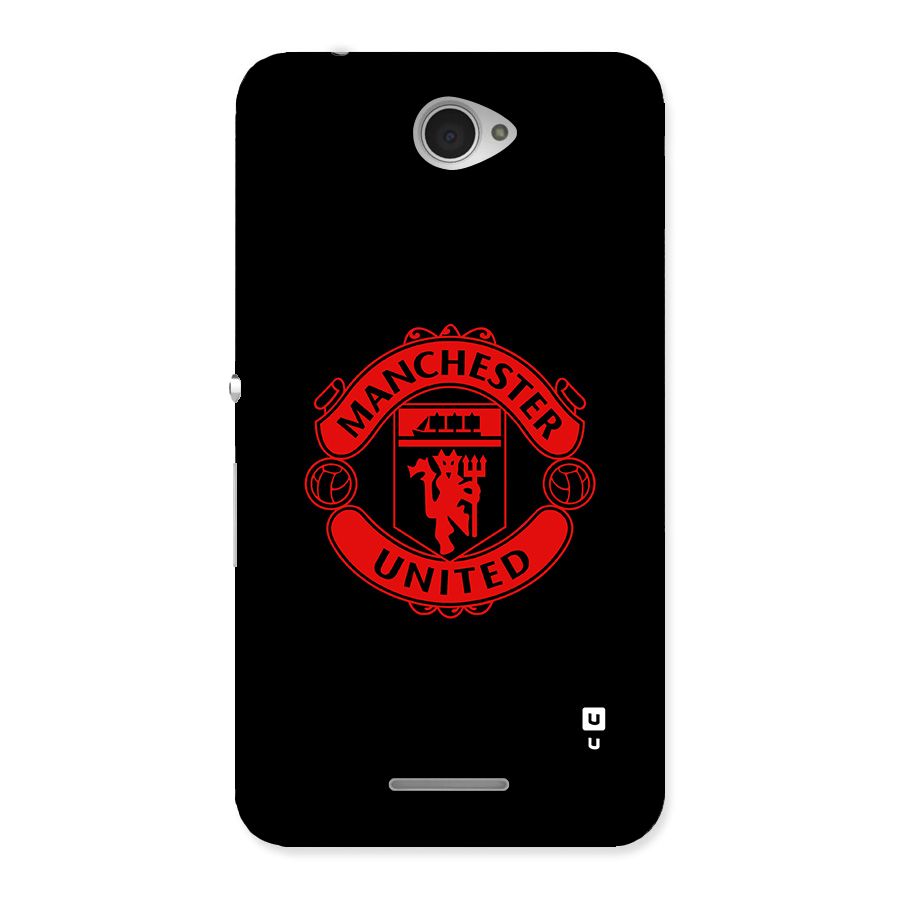 Bold Mancheter United Back Case for Xperia E4