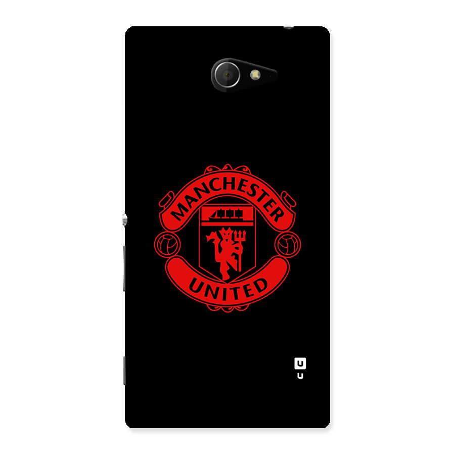 Bold Mancheter United Back Case for Xperia M2
