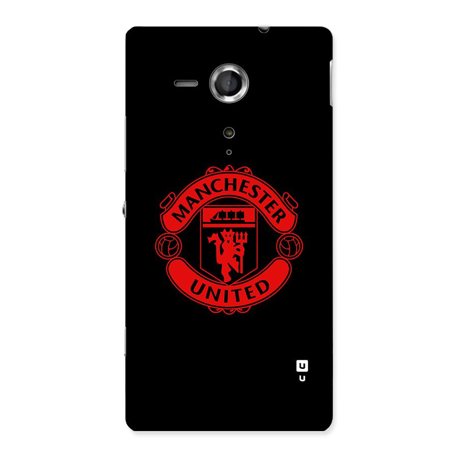 Bold Mancheter United Back Case for Xperia Sp