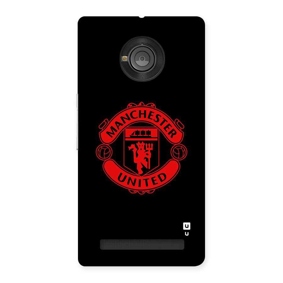 Bold Mancheter United Back Case for Yunique