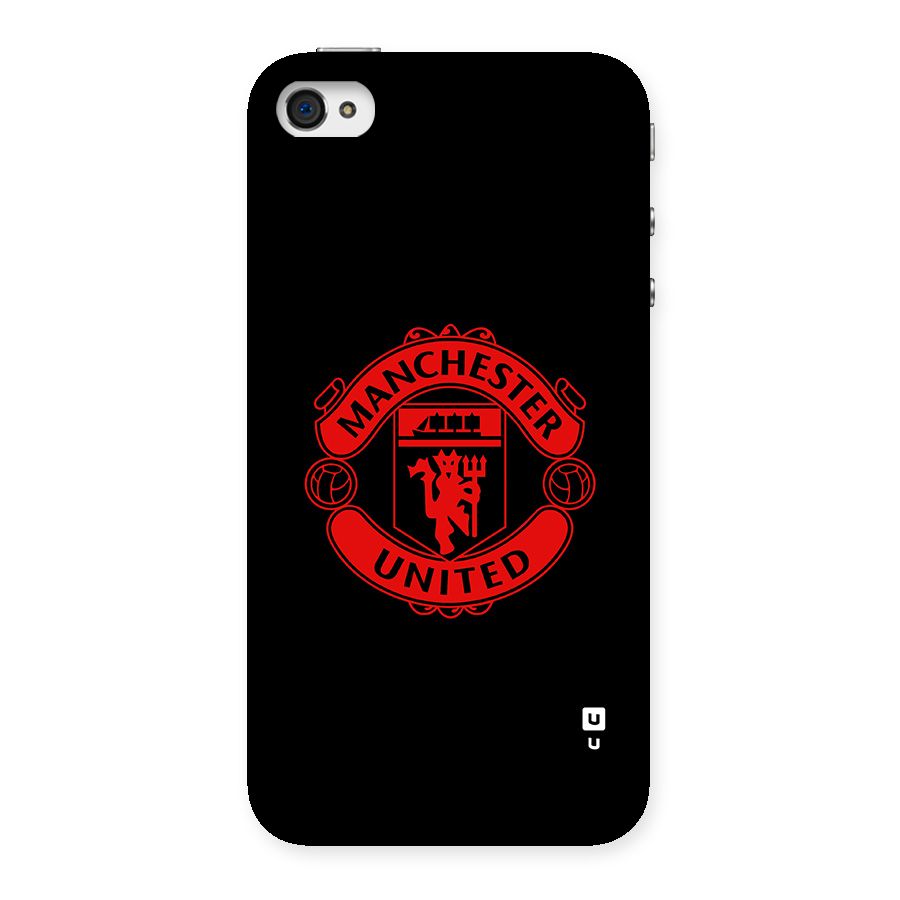 Bold Mancheter United Back Case for iPhone 4 4s