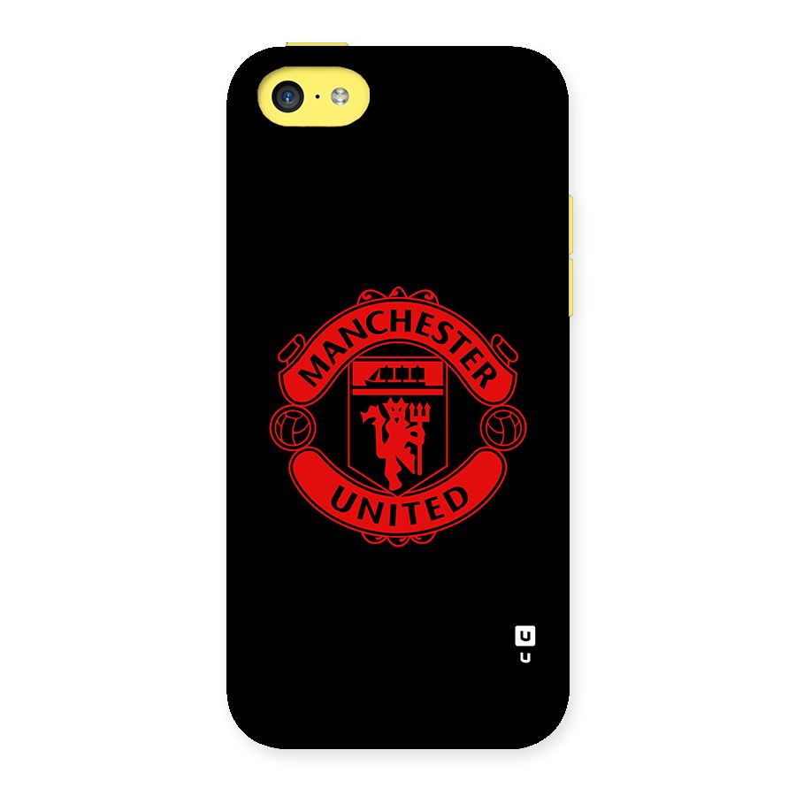 Bold Mancheter United Back Case for iPhone 5C