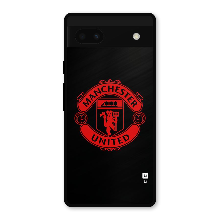 Bold Mancheter United Metal Back Case for Google Pixel 6a