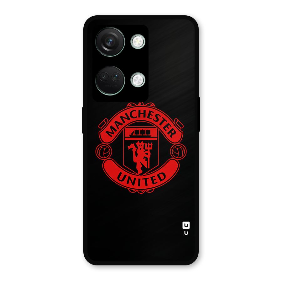 Bold Mancheter United Metal Back Case for OnePlus Nord 3