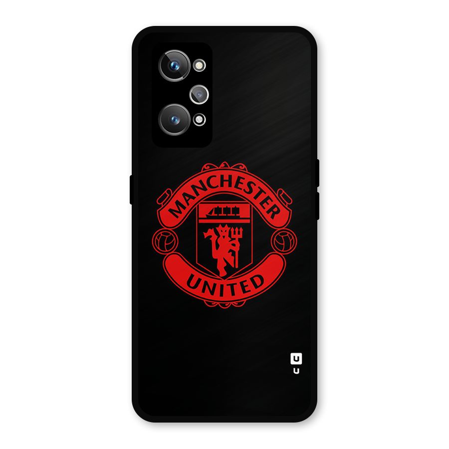Bold Mancheter United Metal Back Case for Realme GT Neo2