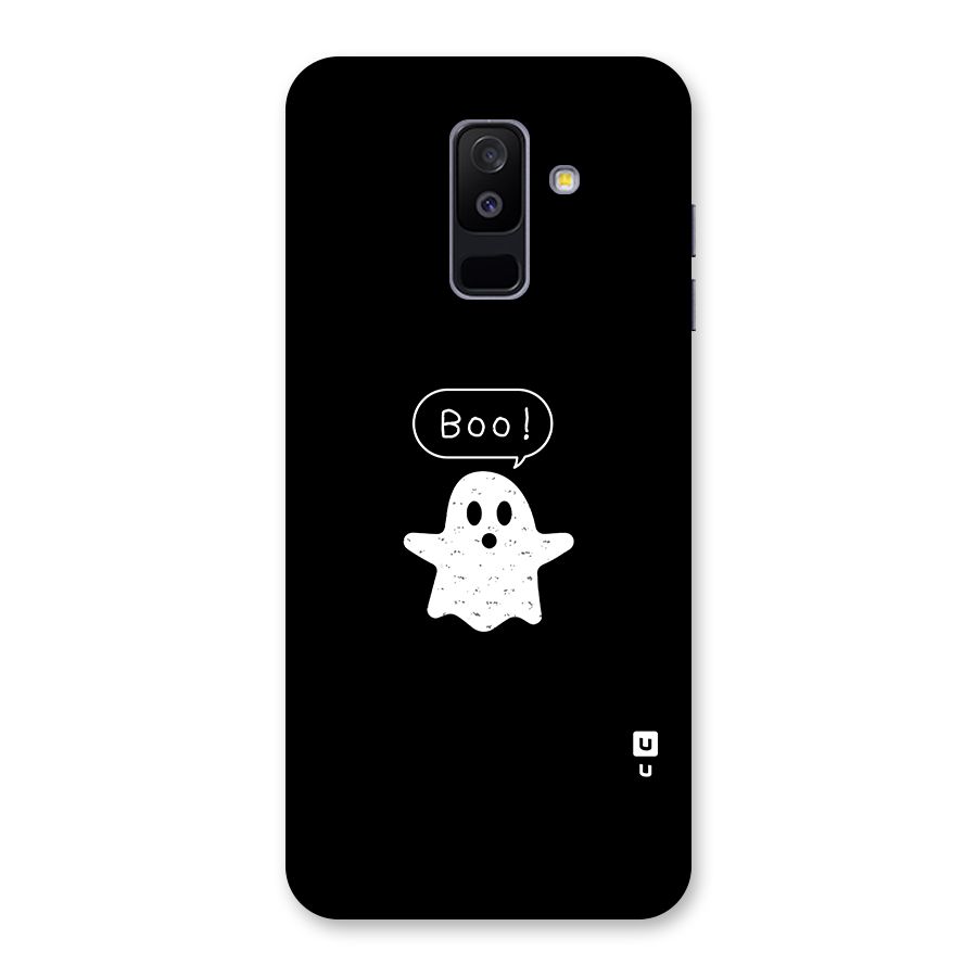 Boo Cute Ghost Back Case for Galaxy A6 Plus