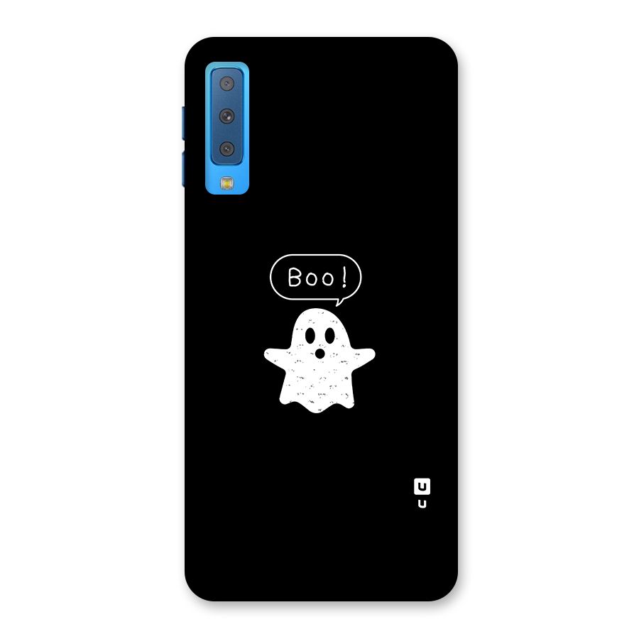 Boo Cute Ghost Back Case for Galaxy A7 (2018)