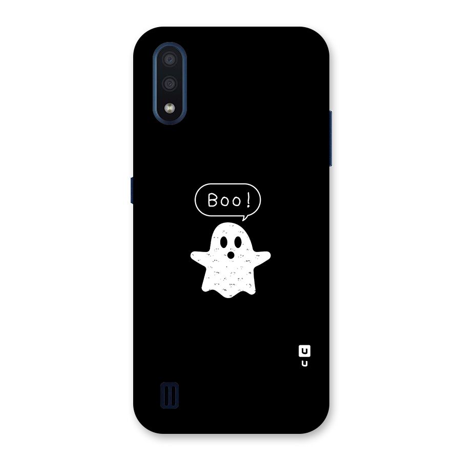 Boo Cute Ghost Back Case for Galaxy M01