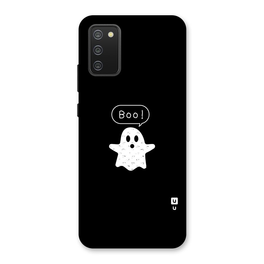 Boo Cute Ghost Back Case for Galaxy M02s