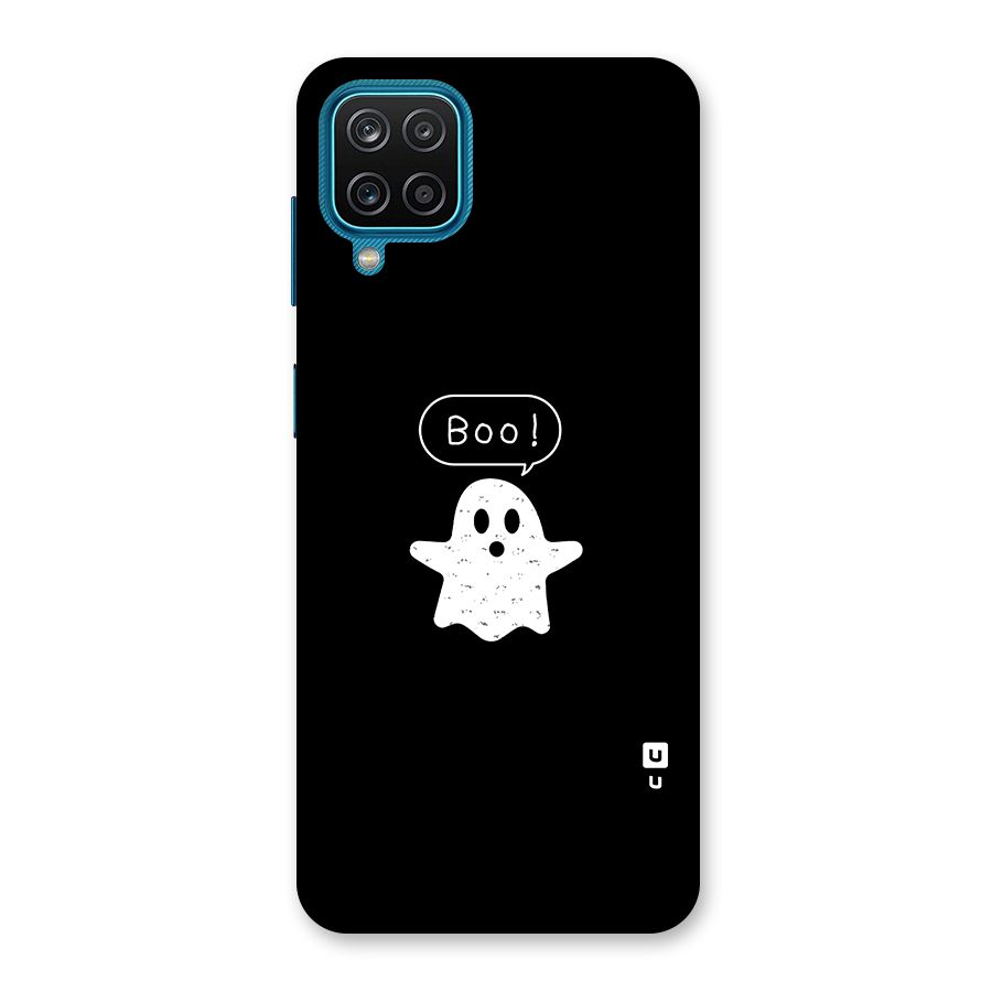 Boo Cute Ghost Back Case for Galaxy M12