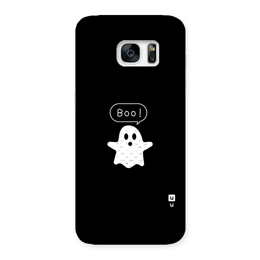 Boo Cute Ghost Back Case for Galaxy S7 Edge