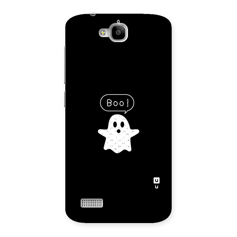 Boo Cute Ghost Back Case for Honor Holly